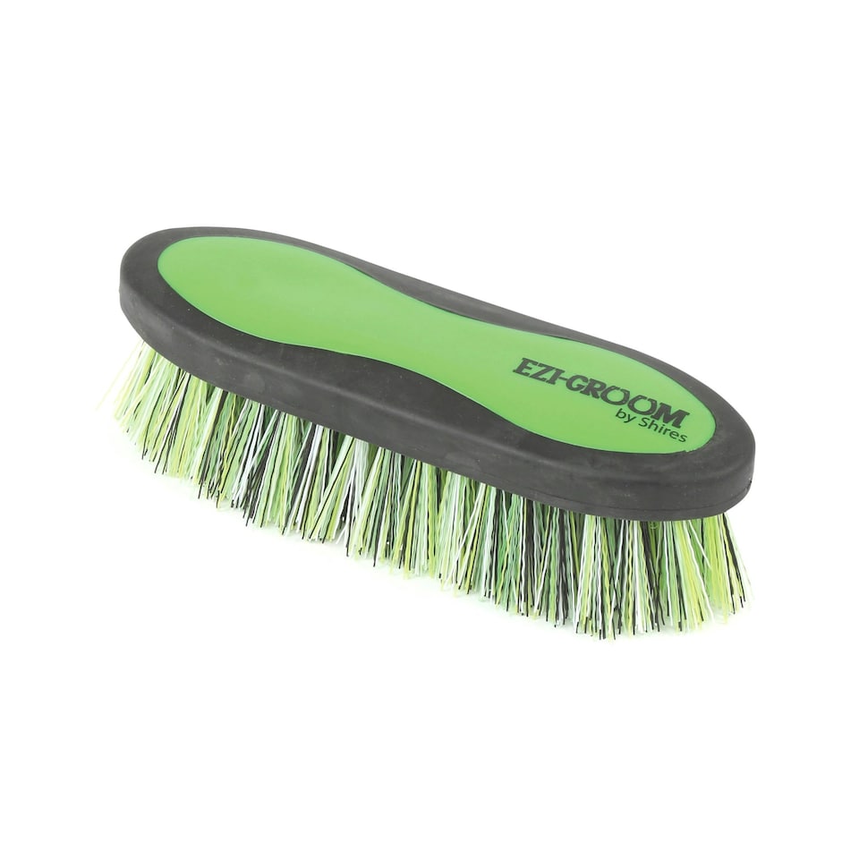 Ezi-Groom Horse Dandy Brush - Lime Green - 170mm x 45mm