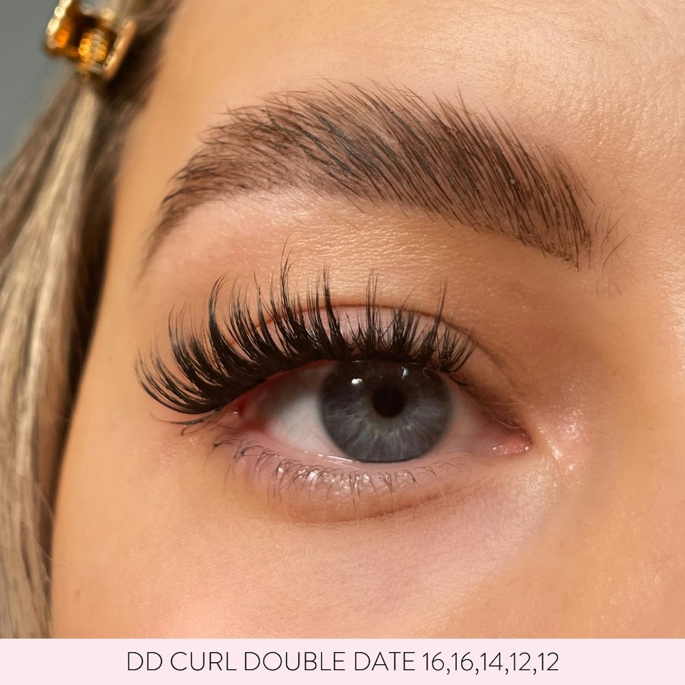 image 1 of House Of Amor - Eyelash Extensions - Double Date - Dd Curl Length - Medium