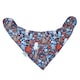 image 2 of Ziggle Baby Dribble Bib Under the Sea | Blue | One Size | 1