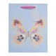 image 3 of Multipack of 3 Medium Gift Bags | Party Bags for Presents | Birthdays | For Her/Friend | Butterfly Kisses Design Blue