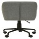 image 5 of Interiors by Premier Brent Tufted Grey And Black Home Office Chair
