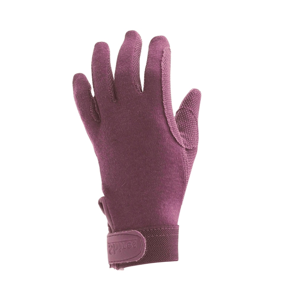 image 1 of Shires Unisex Adult Newbury Gloves - Purple - M | Purple | M