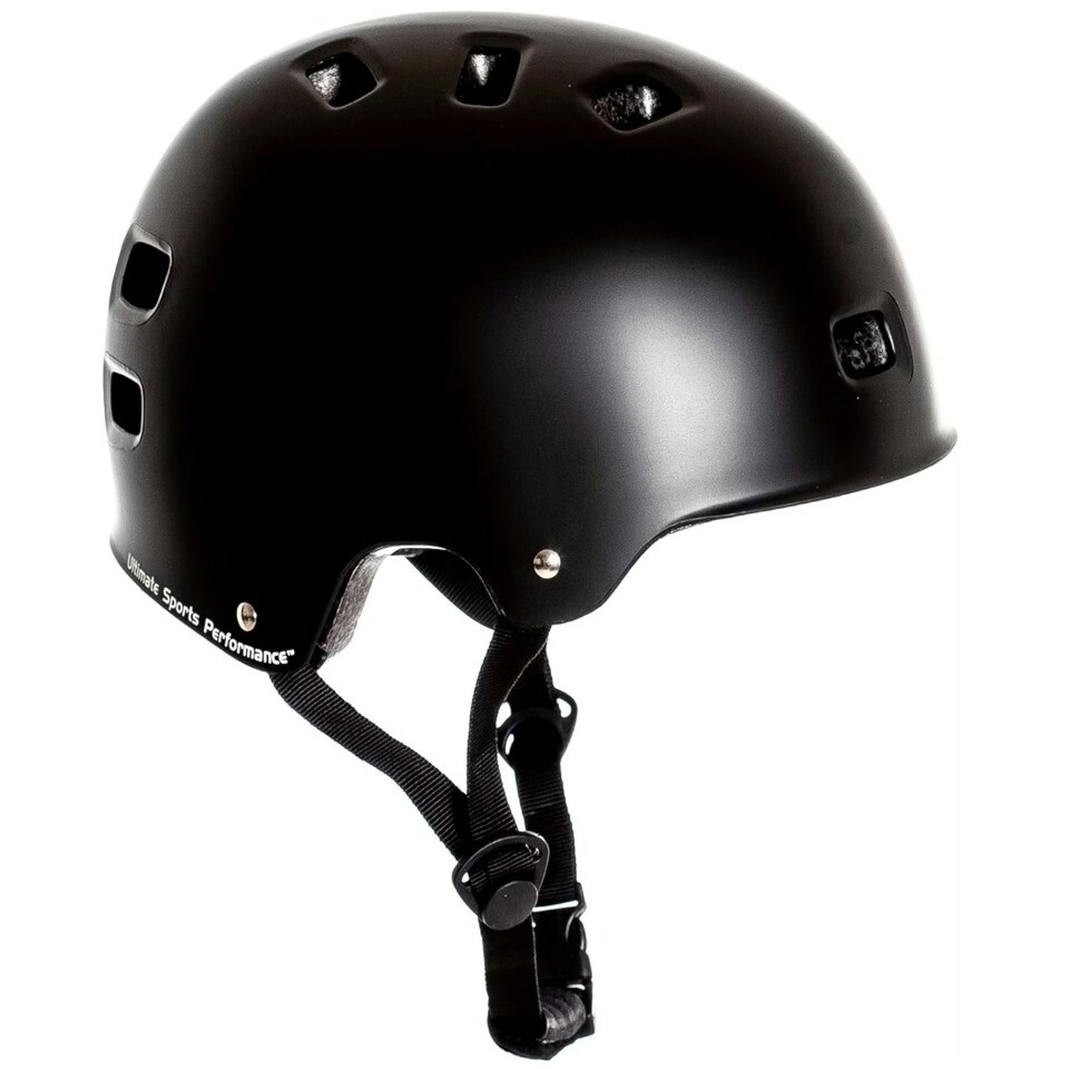 image 1 of Sport Direct "The Hand" Black Bicycle Bike BMX Helmet 55-58cm Black | M