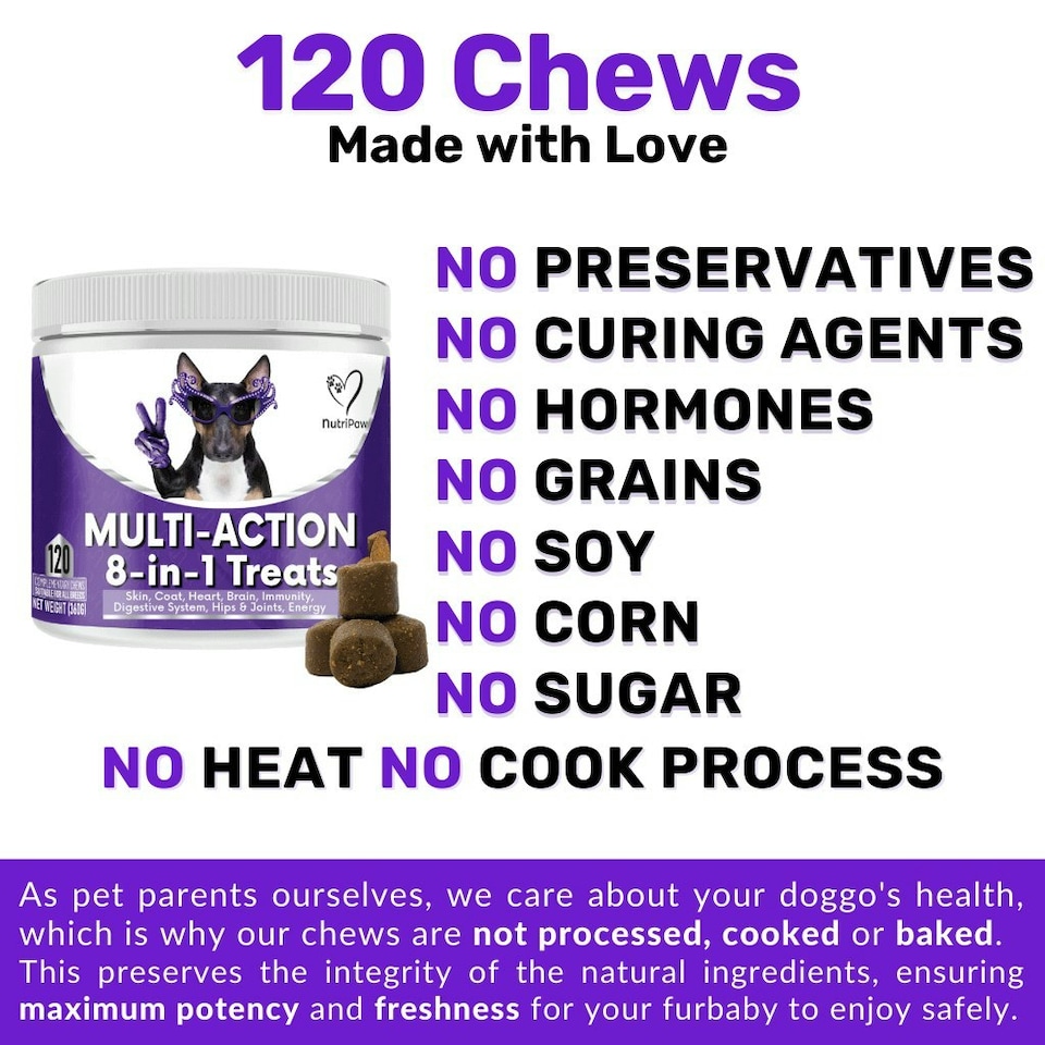 image 1 of 8-in-1 Multi-Action Treats