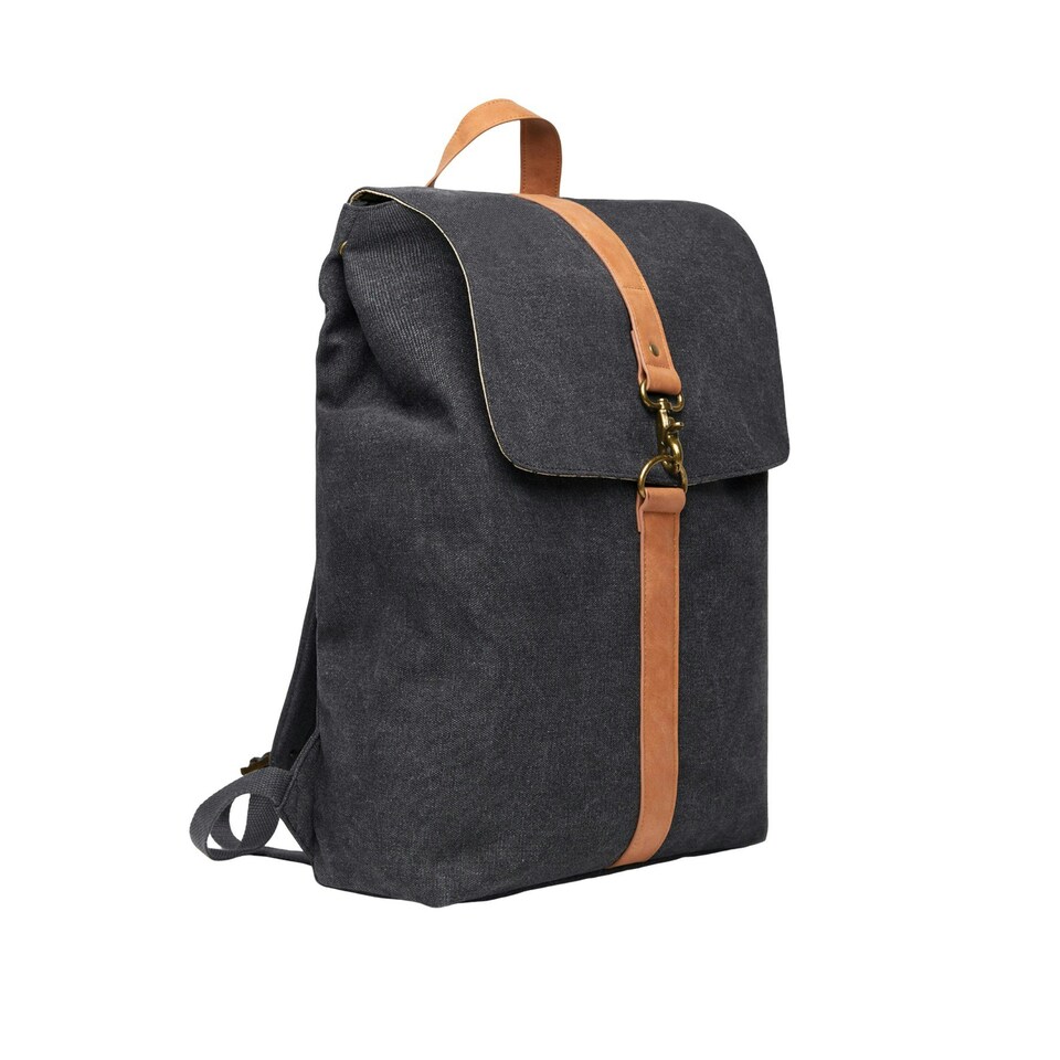 image 1 of Vinga Bosler Recycled Canvas 17L Backpack - Black - One Size | Black