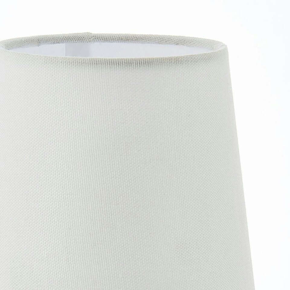 image 1 of White Linen Clip On Shade N/A