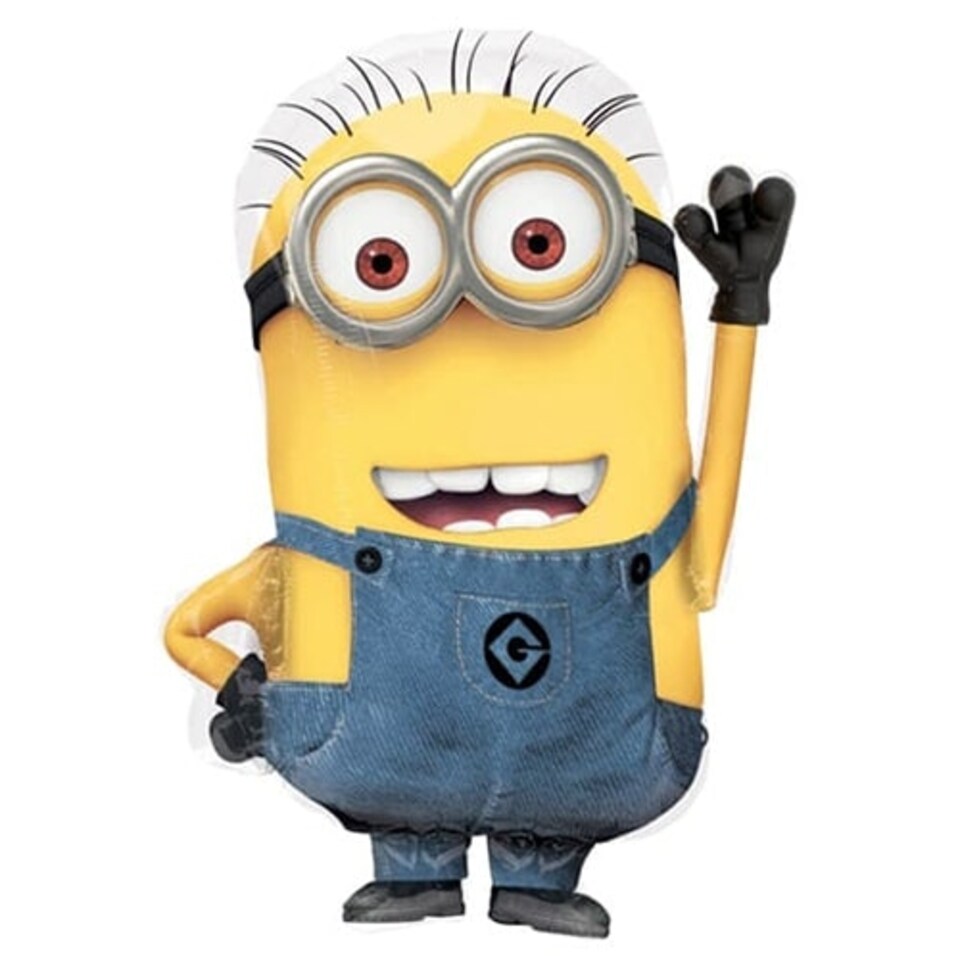 Despicable Me Minion Helium Foil Shaped Balloon 63cm / 25 in Tesco