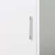 image 8 of kleankin Tall Mirrored Bathroom Cabinet with Adjustable Shelf White