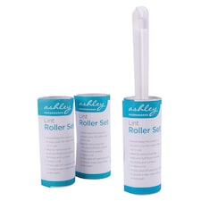 Ashley 3pc Plastic Lint Roller Set