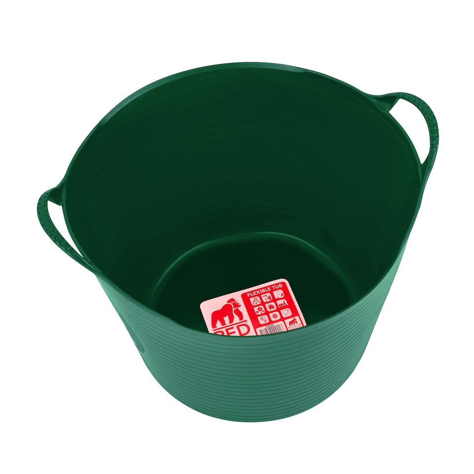 image 1 of Red Gorilla - Gorilla Tub 38L - Flexible Multi-Use Bucket | Green