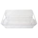 image 1 of 10 x Medium (36.5cm x 27.5cm x 10.5cm) Adjustable Plastic Modular Storage Compartment Organisers Great For Crafts, Makeup & Food | Clear