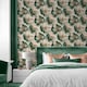image 3 of Muriva Elysian Floral Wallpaper | Blue | Teal/Coral | 1