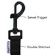 image 6 of HugglePets Padded Nylon Weatherproof Dog Lead Black