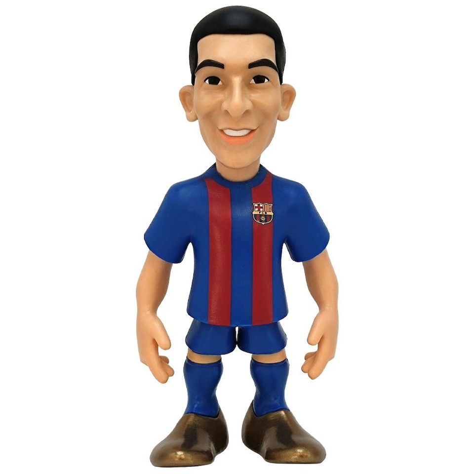image 1 of FC Barcelona Ferran Torres MiniX Figure - Blue/Red - One Size