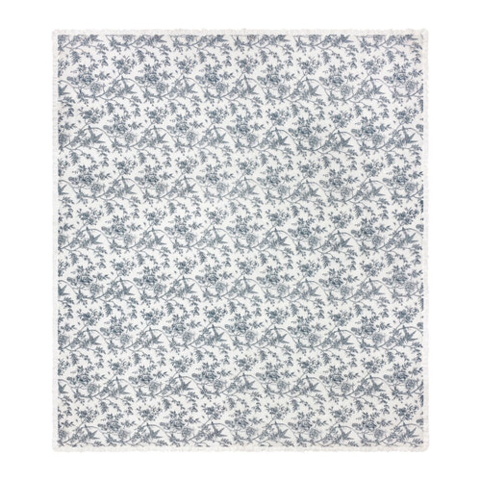 image 1 of Wylder Hermione Ruffled Cotton Floral Bedspread