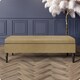 image 1 of Safar Plain 137cm Ottoman Storage Bench - Plush Velvet Shoe Bench - Mink Upholstery Footstool with Storage