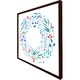 image 3 of Blue decorative reath (Picture Frame) White | XL