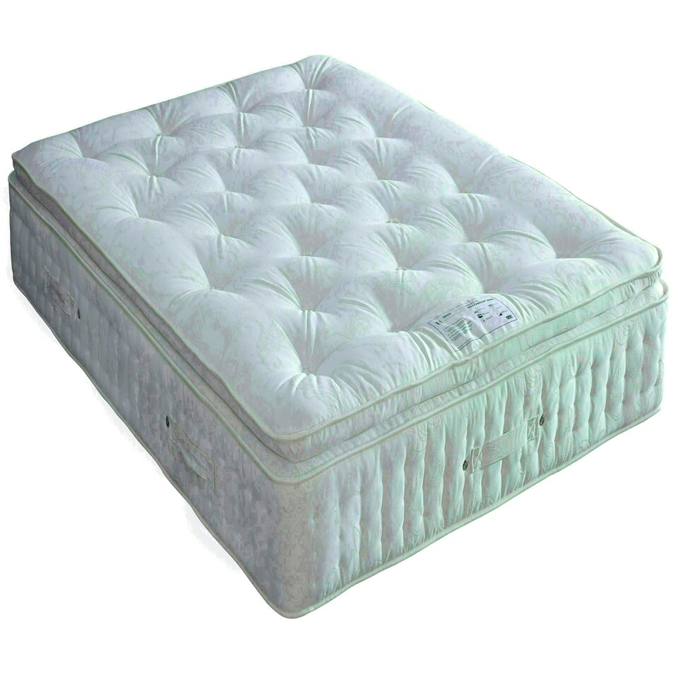 image 1 of Signature Pillow Top 2000 Pocket Sprung Natural Mattress King Size