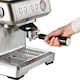 image 3 of Ariete 1313 Metal Espresso Coffee Machine with Bean Grinder, Stainless Steel
