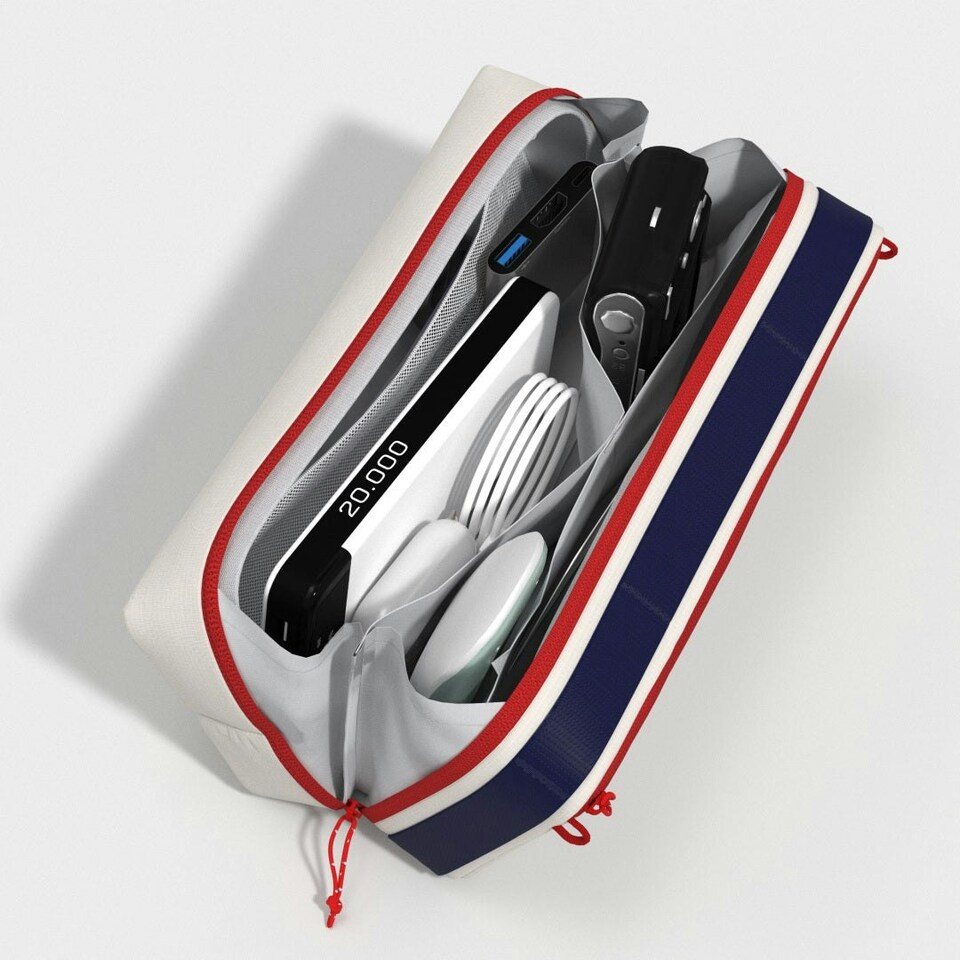 image 1 of Tech Pouch - 2.5L - Cloud Nine | White