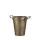 image 1 of Gold Vase - 30 cm (H) x 29 cm (W) x 22 cm (D)