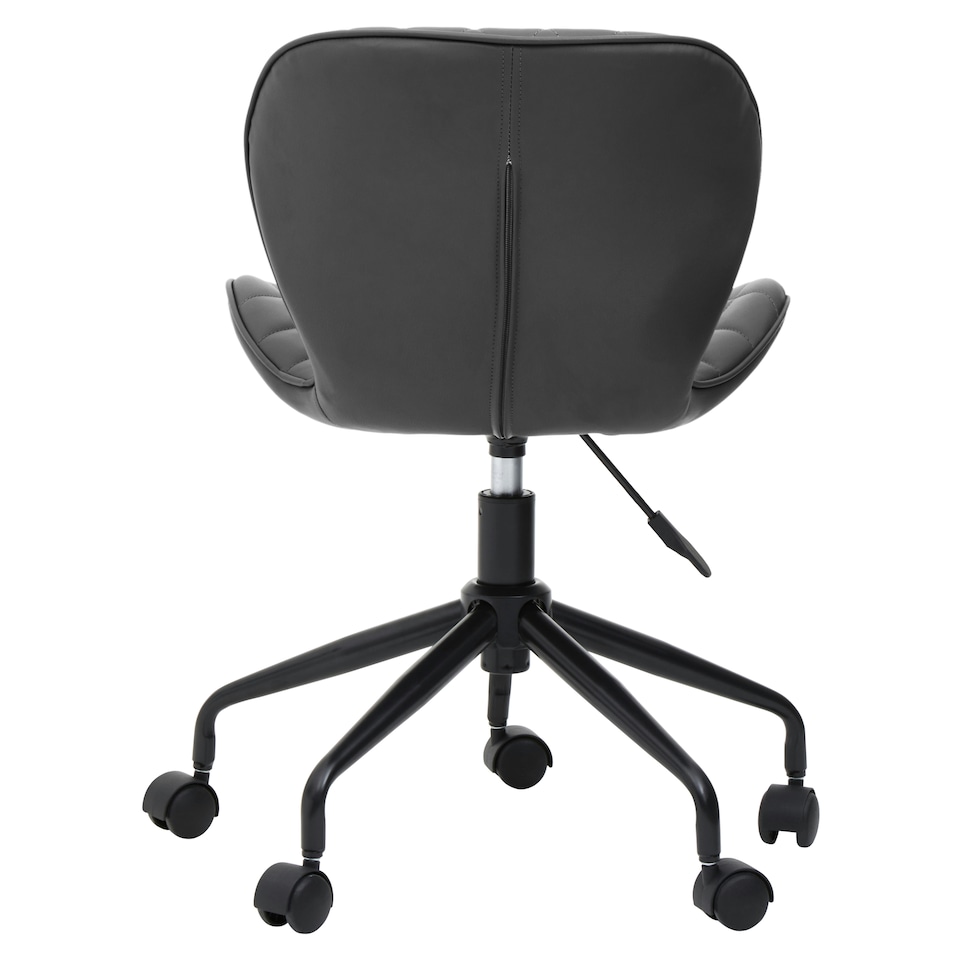 image 1 of Interiors by Premier Brent Black Armless Home Office Chair