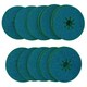 image 6 of 115mm 36 Grit Fibre Zirconium Abrasive Discs Sanding Grinding 50pc with Holder