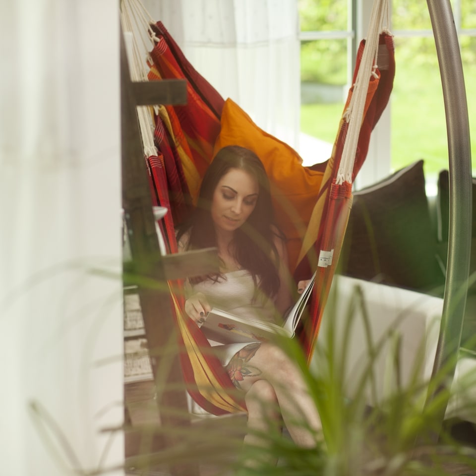 image 1 of Brasil Gigante Lava Hammock Chair | Multi | Lava