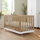 image 2 of Tutti Bambini Hygge Cot Bed - White/Light Oak
