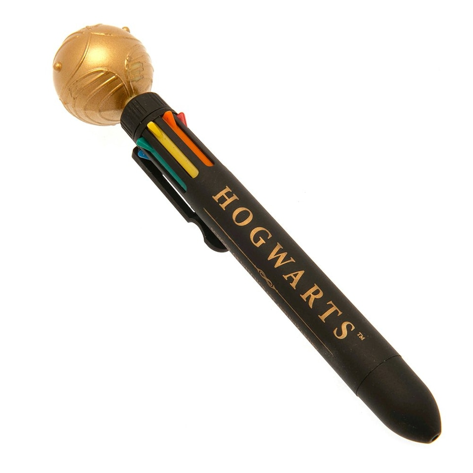 image 1 of Harry Potter Golden Snitch Retractable Pen - Black - One Size