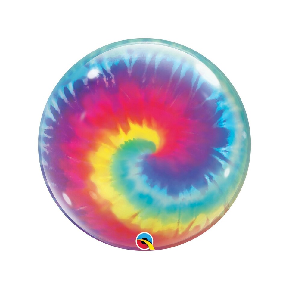 Qualatex Swirl Bubble Balloon - Multicoloured - One Size