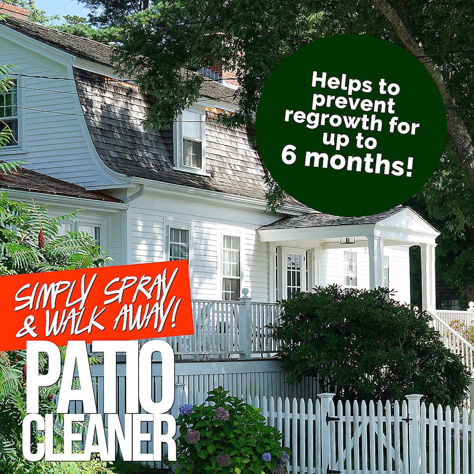 image 1 of Pro-Kleen Patio Cleaner Ready to Use Simply Spray & Walk Away Green Mould and Algae Remover 20L