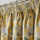 image 5 of Skandi Pencil Pleat Curtains - Ochre - 167 cm x 229 cm