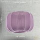image 7 of Modern Pendant Lamp Shade with Soft Elasticated Fabric Lilac Covering | Purple