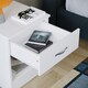 image 5 of Vida Designs Riano 1 Drawer Bedside Chest Cabinet Table Nightstand, White