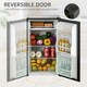 image 6 of HOMCOM 91L Freestanding Under Counter Fridge Black