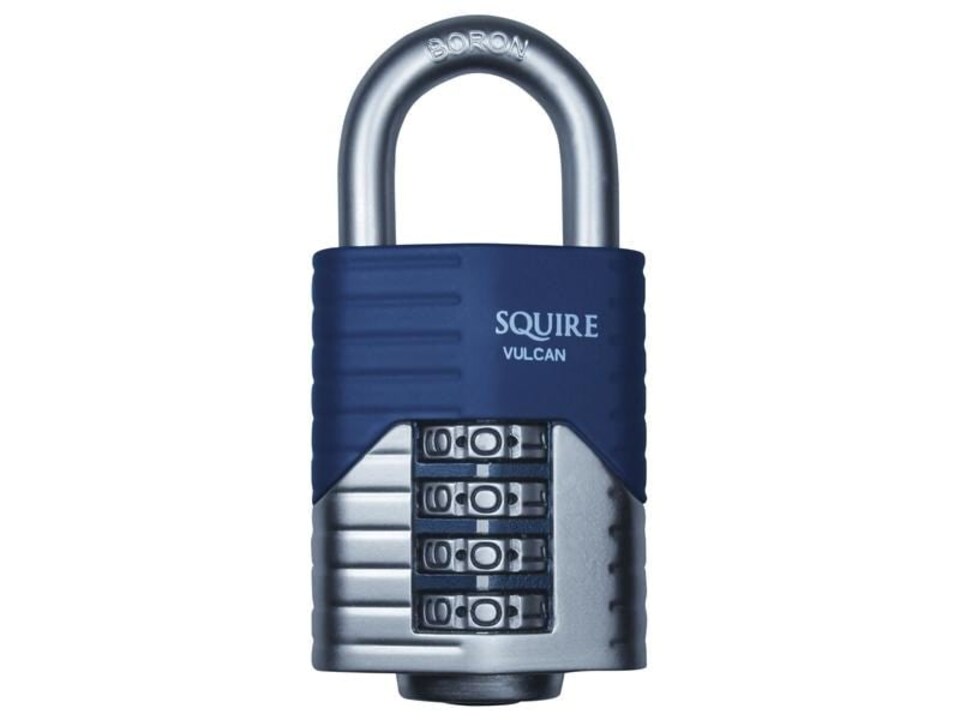Henry Squire Vulcan Open Boron Shackle Combination Padlock 60Mm