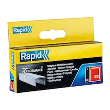 Rapid 53 Series Galvanised Staples - Galvanised - 12mm, Box of 2500