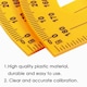 image 3 of 50cm Plastic Removable Handle Teaching Protractor