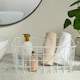 image 4 of OHS Metal Wire Multipurpose Food Pantry Storage Basket Organiser White