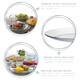 image 2 of Duralex Lys Glass Dessert Plates - Tempered, Heat Resistant - 190mm - Pack of 6 | Clear | Clear