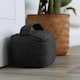 image 5 of Nicola Spring Herringbone Door Stops - 16 x 16cm - Grey - Pack of 2