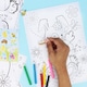 image 2 of Easter Colouring Set with Stickers