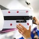 image 4 of Flight Knight Carry On Suitcase - 8 Wheel TSA Lock USB Port - Anti Crack Case Hard Luggage Approved for easyJet, Jet2, BA White | White/Red Ladybird | Cabin Bag