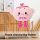 image 9 of Teapot Soft Toy Cute Plushie Huggable Cuddly Stuffed Toy 25cm Pink