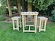 image 3 of Butchers Bar Set - L80 x W80 x H107 cm