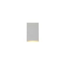 London Square Up and Down Wall Light White