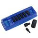 image 3 of Impact Impacted Spline Bits Sockets with 1/2in Drive Bit Holder M6 - M18 9pc Set