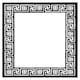 image 2 of Greek traditional meandor (Picture Frame) Brown | Oak | XL
