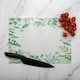 image 2 of Light Botanical Leaves Glass Chopping Board | Multi